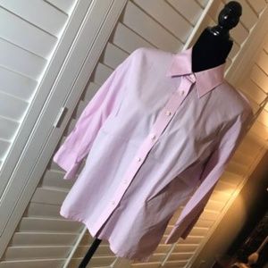 Lands End Pink Blouse